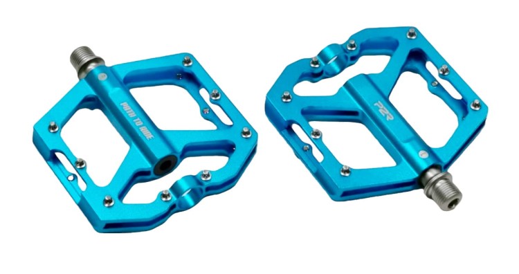 Lekkie pedały platformowe P2R Flatman 60 niebieskie