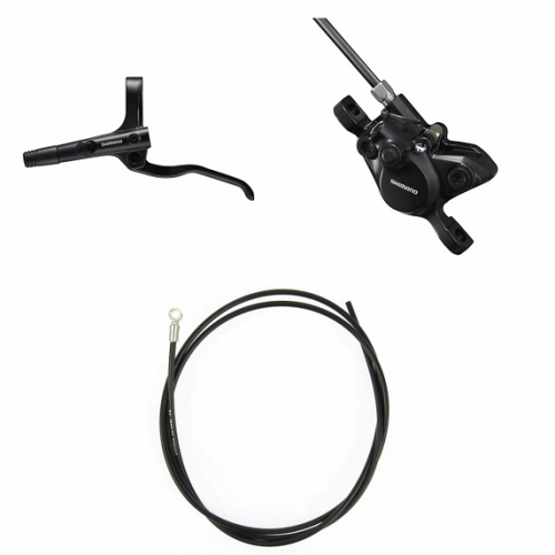 Kompletny przedni hamulec hydrauliczny Shimano MT200 z przewodem 1000mm klocki żywiczne