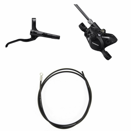 Kompletny tylny hamulec hydrauliczny Shimano MT200 z przewodem 1700mm i zalany olejem mineralnym