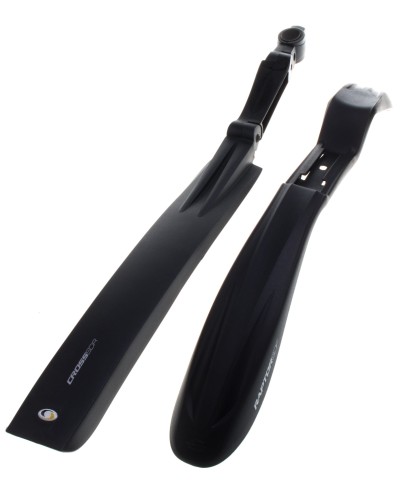 Komplet błotników Simpla Cross Plus 24-29" montowanych na rozpórkę widelca i obejmę sztycy