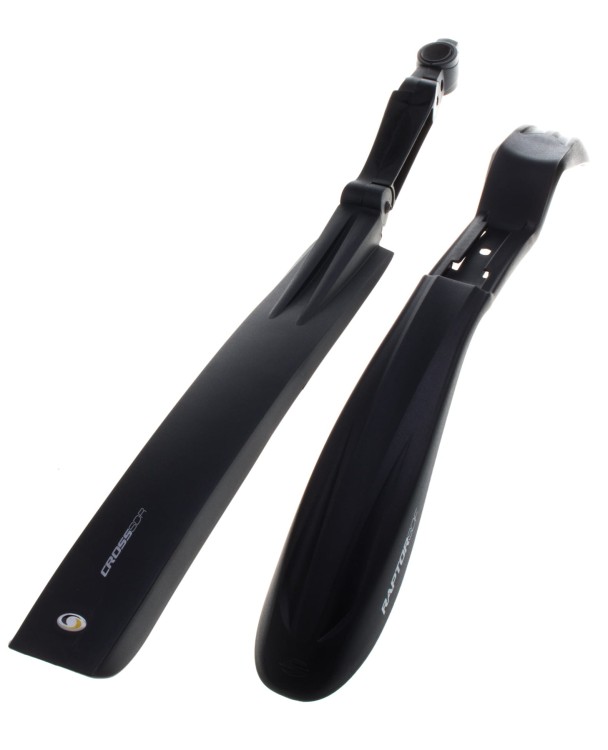 Komplet błotników Simpla Cross Plus 24-29" montowanych na rozpórkę widelca i obejmę sztycy