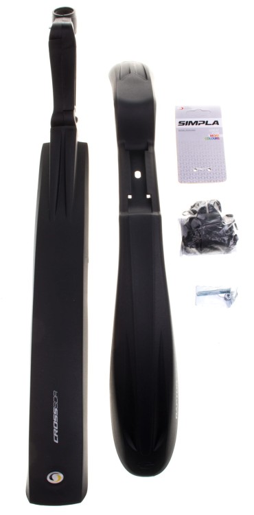 Komplet błotników Simpla Cross Plus 24-29" czarnych