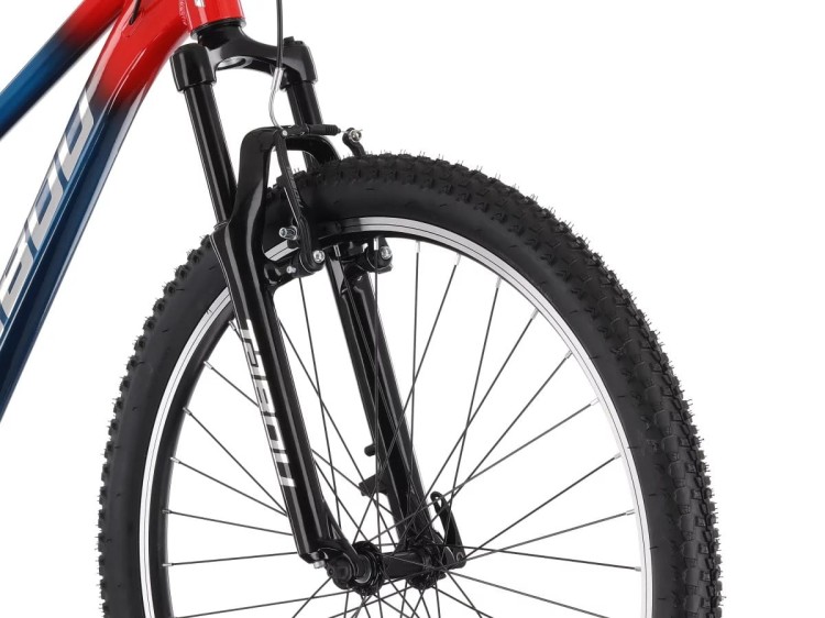 Przedni amortyzator ZOOM o skoku 60mm w rowerze młodzieżowym TABOU Venom 2