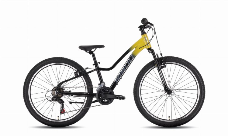 Rower dziecięcy TABOU Poison 24 czarno-złoty