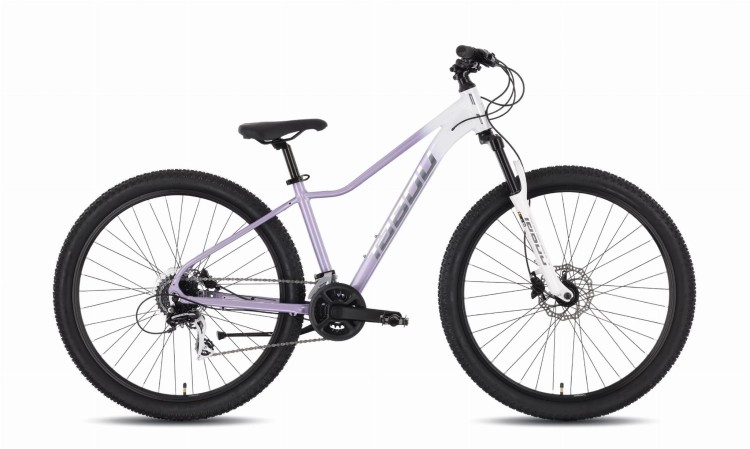 Młodzieżowy rower dziewczęcy TABOU Venom 4 W fioletowo-biały z hamulcami hydraulicznymi Shimano