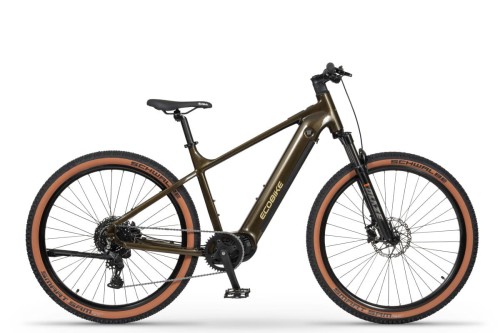 Rower elektryczny MTB Ecobike SX 300 Green 21 cali z silnikiem centralnym Bafang i baterią 900Wh