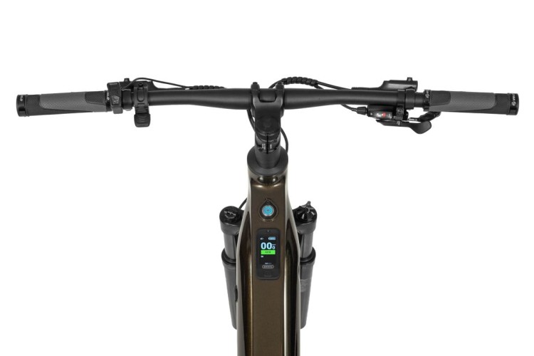 Centrum sterowania e-bike Ecobike SX 300 z ergonomicznymi chwytami Velo i klamkami hamulcowymi Shimano MT200