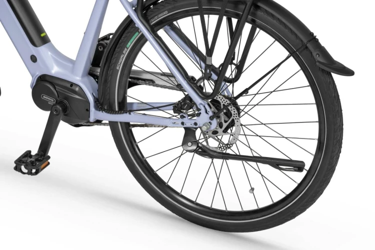 Rower elektryczny Ecobike LX 100 Automatic Pearl z automatyczną przekładnią biegów