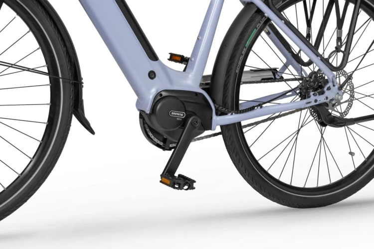 Rower elektryczny miejski Ecobike LX 100 Automatic Pearl