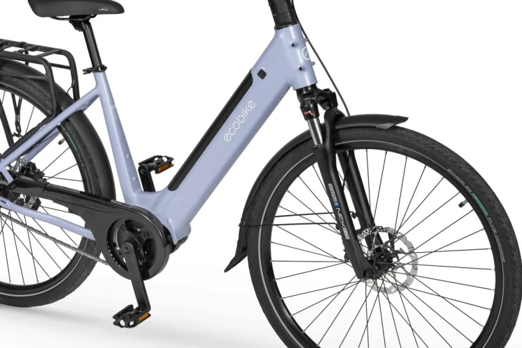 Ecobike LX 100 Automatic Pearl z przednim amortyzatorem