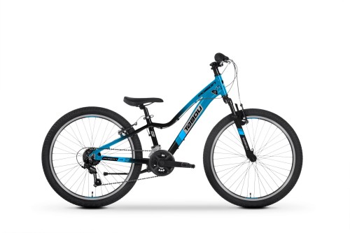 Rower chłopięcy 24" Tabou Poison 1.0 czarno-niebieski