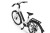 Ecobike LX 100 widok od tyłu na bagażnik z systemem MIK i lampką Spanninga z funkcją STOP