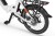 Silnik Bafang w tylnym kole roweru Ecobike Rhino Arctic White widok od strony tarczy