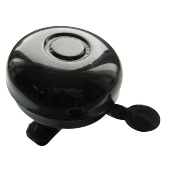 Klasyczny dzwonek rowerowy stalowy 57mm czarny połysk