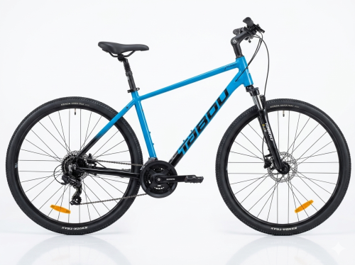 Rower crossowy Tabou Flow 2 czarno-niebieski