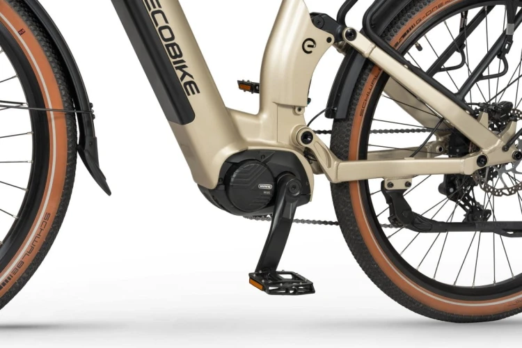Pełne zawieszenie roweru Ecobike Flex titan
