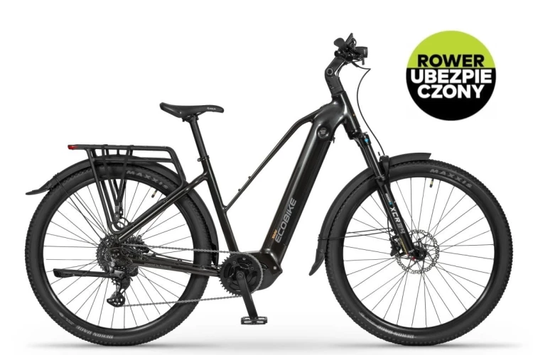 Nowy Ecobike Expedition 19" czarny z ubezpieczeniem w cenie