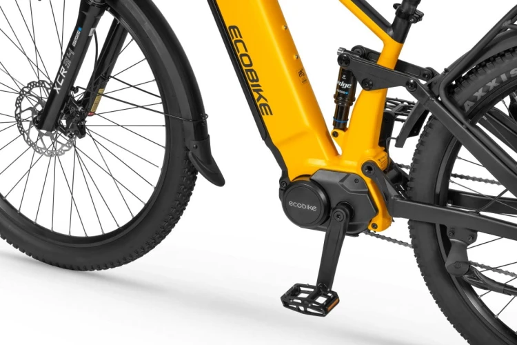 Silnik Ananda M100 o mocy 130Nm w rowerze elektrycznym Ecobike RX500 MAX