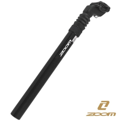 Sztyca podsiodłowa amortyzowana Zoom 27,2x350mm czarna