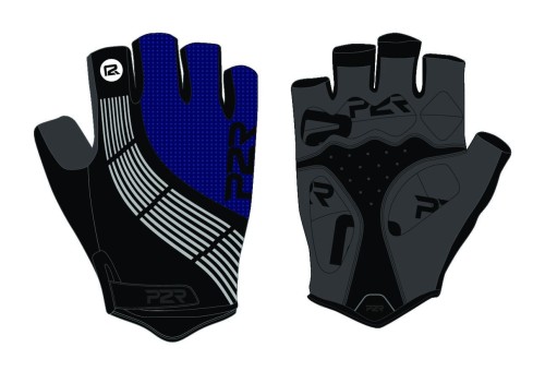 Rękawiczki rowerowe męskie P2R Zorrax navy blue granatowe