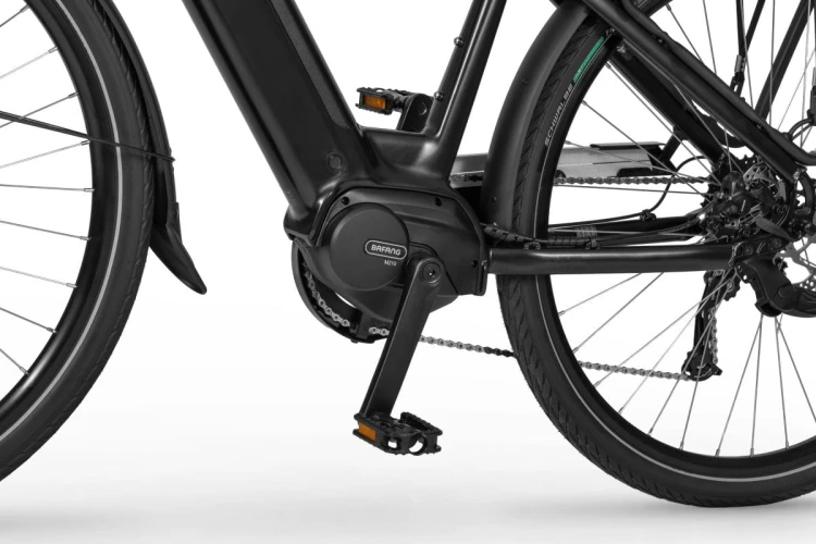 Rower elektryczny miejski z silnikiem centralnym Ecobike LX100