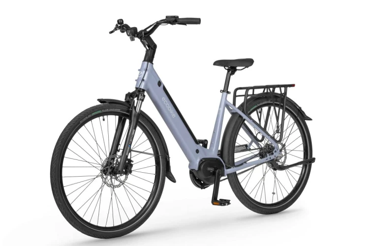 Rower elektryczny miejski Ecobike LX100 Automatic 17 630Wh perłowy