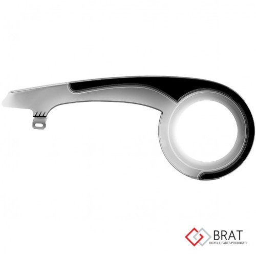 Osłona łańcucha BRT-JAGUAR 38T cz/przezr.