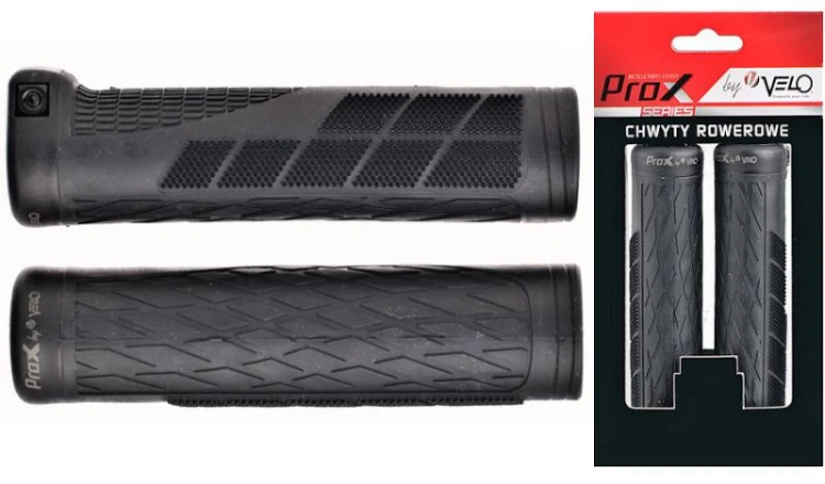 Chwyty kierownicy PROX VLG-1889D2 skręcane, gel
