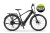 Rower elektryczny ECOBIKE X-Cross 21" 630Wh Black – profil boczny