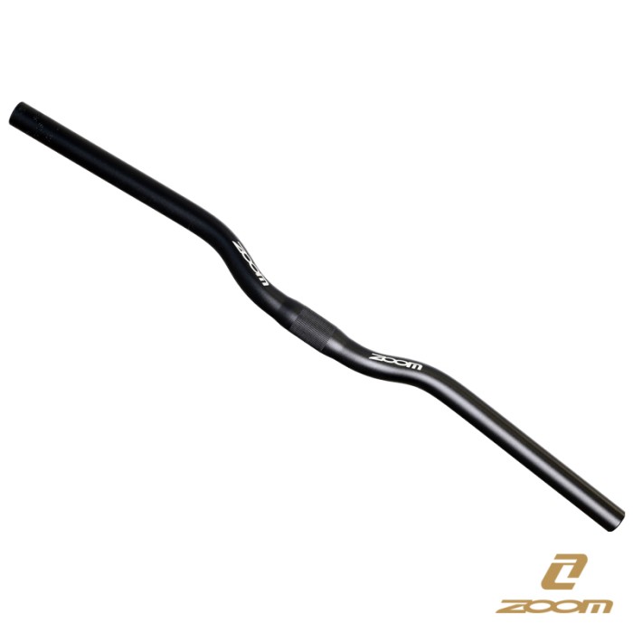 Kierownica AL-155 aluminiowa, 600x30mm, czarna
