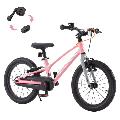 Rower dziecięcy TABOU Royal Space Shark 16 pink
