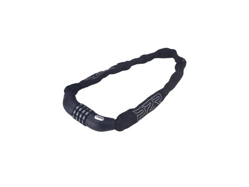 Zapięcie P2R AMBID łańcuch na szyfr 4x650mm czarny – stalowe jarzmo i korpus zamka