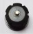 Gwiazdka FSA 1.5 Star nut, Alloy Black (TH-985-1) – widok od tyłu lub spodu z elementami montażowymi