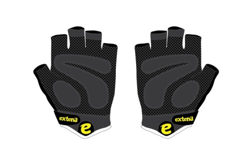 Rękawiczki EXTEND junior Nubbi yellow 2-4 years – tabela rozmiarów i instrukcja pomiaru dłoni