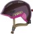 Kask Abus Smiley 3.0 ACE LED royal purple S – profil boczny i otwory wentylacyjne