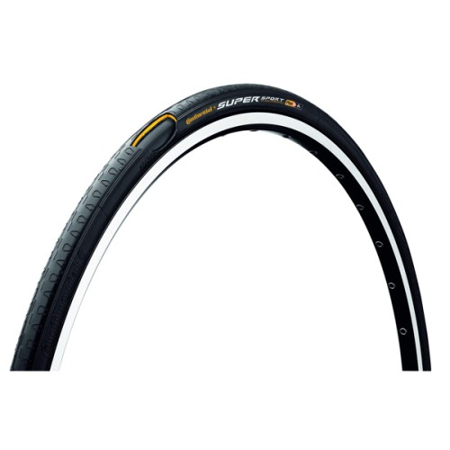 Opona Continental SuperSport Plus 700x28C – rzeźba bieżnika opony (widok z góry)