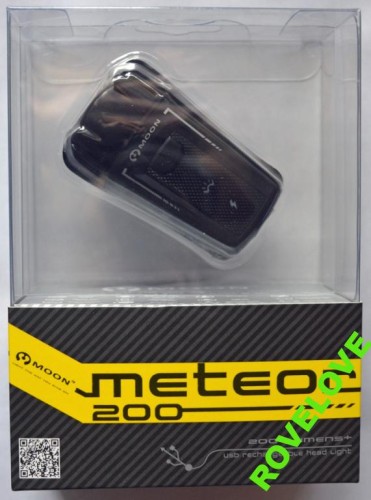 Lampka przód MOON METEOR 100 – obudowa i soczewka LED