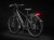 Rower elektryczny ECOBIKE X-Cross 21" 630Wh Black z włączonym oświetleniem LED – widok nocny przód