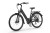 Rower elektryczny miejski ECOBIKE X-City czarny – kokpit, kierownica i wyświetlacz LCD