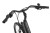 Rower elektryczny miejski ECOBIKE X-City czarny – bagażnik, błotnik i siodełko