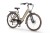 Rower elektryczny ECOBIKE X-City Cappuccino 630Wh – widok z perspektywy z prawej strony