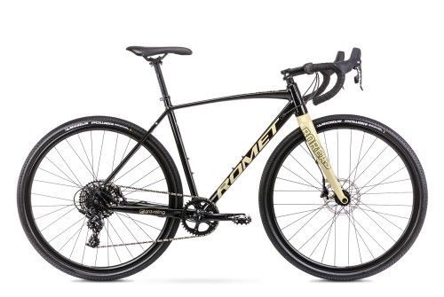 Rower gravel ROMET Boreas 2 56 L czarno-beżowy