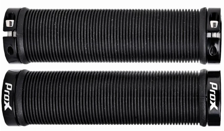 Chwyty kierownicy PROX GP-51 czarne 130mm skręcane