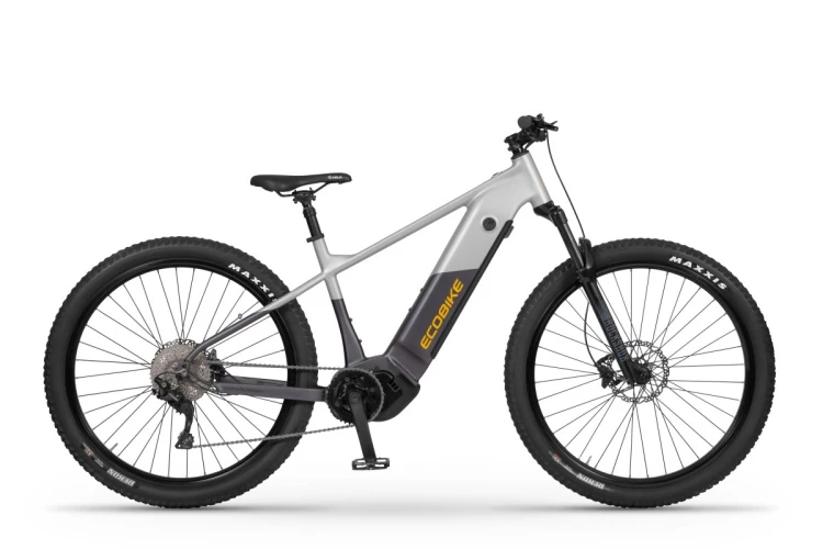 Rower elektryczny ECOBIKE Mauler L/XL 1080Wh szary – profil boczny