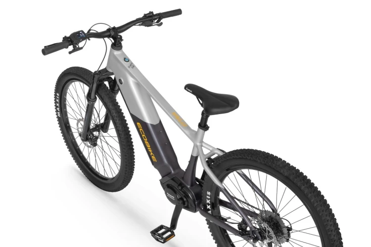 Rower elektryczny ECOBIKE Mauler L/XL 1080Wh szary – widok z lewej strony