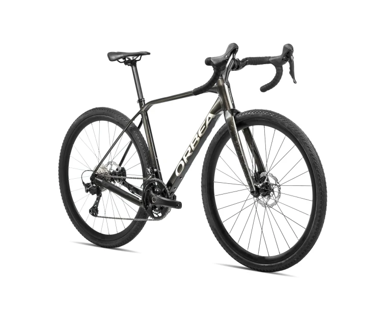 Rower gravel ORBEA Terra H30 L infinity green – napęd, przerzutka i mechanizm korbowy
