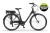 Rower elektryczny miejski ECOBIKE Basic black AXA – profil boczny