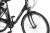 Rower elektryczny miejski ECOBIKE Basic black AXA – kierownica i wyświetlacz z perspektywy rowerzysty