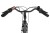 Rower elektryczny miejski ECOBIKE Basic black AXA – amortyzator przedni, koło i zintegrowana bateria w ramie