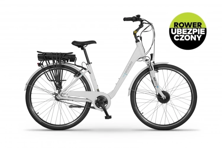 Rower elektryczny miejski ECOBIKE Basic Nexus – profil boczny